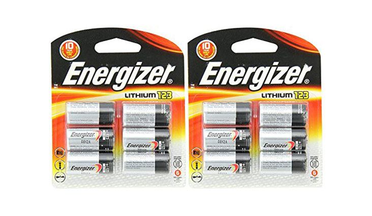 Energizer 123 Lithium MpWrr Battery