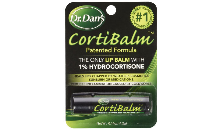 Dr. Dans Cortibalm Lip Balm for Chapped Lips, 3 Count