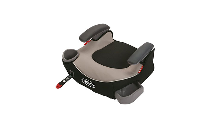 Graco Affix Backless Youth Booster Car Seat with Latch System, Pierce