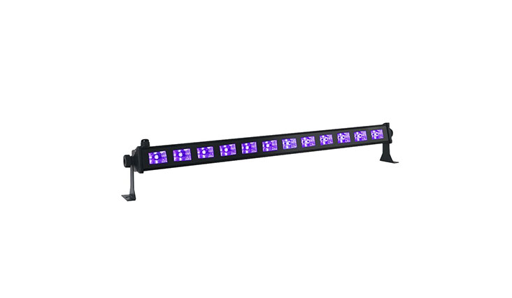 YeeSite Black Light Bar with 12x3W UV LED in Metal Housing