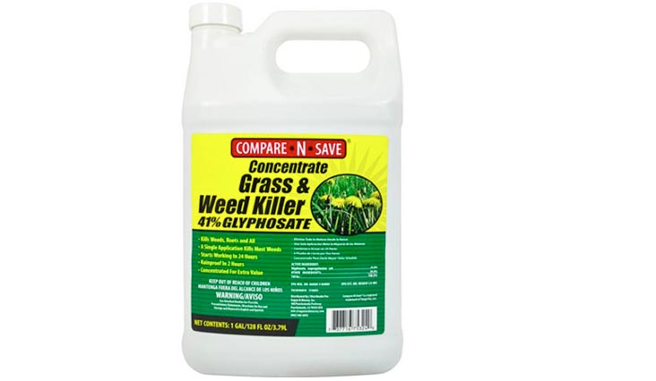 Compare-N-Save Concentrate Grass and Weed Killer, 41-Percent Glyphosate, 1-Gallon