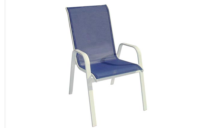 DC America 372139-BL4PK 4-Pack Fantasy Sling Chair, Blueberry